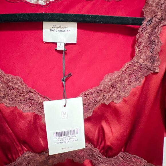 Reformation Burgundy Maxi Dress - Picture 6 of 6